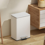 Plastist pr&uuml;gikast kaanega, korv, kaanega k&ouml;&ouml;k, hea v&auml;limusega pr&uuml;gikast, majapidamiskasutus One Size valge