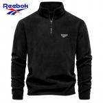 Reebok 2026 Tikitud Meeste S&uuml;gis-Talvine Uus Toode Seisukrae Poollukuga Pikkade Varrukate Huppar Trendikas Vabaaja Fliisist Top S
