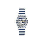 SWATCH Unisex Skelettkell GE270 GE270 Blue White