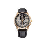CITIZEN Ecology Drive Kollektsioon Valgusj&otilde;ul t&ouml;&ouml;tav Kvartsmehhanism Nahkrihmaga K&auml;ekell Meeste K&auml;ekellad AT8113-12H Black Strap