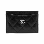 Chanel Teemantmustriga Kaardihoidja Naiste Aksessuaarid Must AP0213-Y01588-C3906 Basic Set (Bag+Dust Bag)