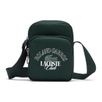 Lacoste Moodne Trend Prinditud Kangas Kaamerakott Meeste &Otilde;lakott Tumehall NH4629RG-N47 Dark Green