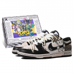 Nike Dunk Leather Abrasion Resistant Balance meeste madala s&auml;&auml;rega rulatankid, must-pruunid, DD1391-100(TeamM-S-BOX) 44.5