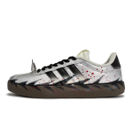 Adidas VL COURT 3.0 811 Manufacturing, Thorn's Path Lightweight Low top German Army Trainers Unisex Black Red Silver JQ7315(Team80-) 36⅔ gray