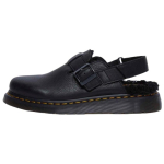 dr. Martens Unisex Jorge II kunstkarusnahaga vooderdatud nahast rihmikuga platvormkingad Must 31885001 41 black