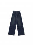 American Vintage K&otilde;rge V&ouml;&ouml;kohaga &Uuml;lem&otilde;&otilde;dulised Teksap&uuml;ksid Naistele Vabaaja Kotakad Y2K Laiad S&auml;&auml;red Mood Streetwear Sinised Denim P&uuml;ksid S sinine