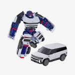 [noorte m&auml;nguasjad] Mini Tobot Sonic Muunduv Robot Tegevuskuju white