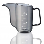 HARIO V60 tilgutuskeetja 350ml L&auml;bipaistev M&otilde;&otilde;tmisega Valmistatud &otilde;hus, maht, Must, Kann, Jaapan, VKA-35-TB