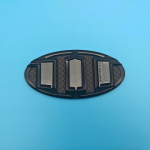 1 tk 3D ABS embleemi kleebis tagumisele pagasiluugile ja esiv&otilde;rele Sportage Seltos Sorento Tucson Santa Fe jaoks Kvaliteetsed autotarvikud 13cm/5.12inch must
