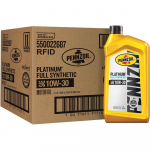 Pennzoil Platinum T&auml;iss&uuml;ntetiline 10W-30 Mootori&otilde;li, 1-liitrised pudelid (6 pakk) 10W-30(6x 1 qt)