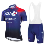 2026 Groupama FDJ TDF Jalgrattas&auml;rgi Komplektid Pariis L&uuml;hikeste Varrukatega Kiiresti Kuivav Maillot Ciclismo V&otilde;idus&otilde;idu Jalgrattariided L