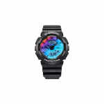 G-Shock Casio Neon Series V&auml;rviline Laser Klaas Peegel Vabaaja Spordi Veekindel ja Antimagnetiline Meeste Kell Must GA-110SR-1APR must