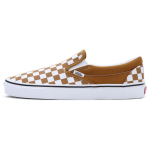 Vans Classic Slip-On Klassikalised Vastupidavad Madalad Rula Kingad Unisex Tossud Pruun Valge VN000BVZ1M7 44.5 white