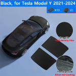 Autoklaasi P&auml;ikesekate Tesla Model Y Juniper 2026 2025 Klaaskatuse P&auml;ikesekate Katuseluugi P&auml;ikesekate Varjutav V&otilde;rk UV-kaitsega Kate