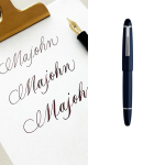 Uus MAJOHN P139 P138 P136 Klassikaline painduva teraga t&auml;itesulepea Painduv teraga pliiats Pehmus Flexare &Auml;ri muutmine Kirjutamispliiats ES ER (as the picture,Flex Nib (0.4-2.0mm)) black