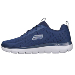 Skechers Summits Mesh Spordijalatsid Mitmek&uuml;lgsed P&otilde;rutust Summutavad Vastupidavad Kerged Madalad Vabaajajalatsid Meeste tossud Sinine 232395-NVGY 43 blue