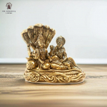 The Spiritual Living Messingist V&auml;ike Vishnu Laxmi Kuju | 2 tolli | Kuju | Murti | Sheshnag Vishnu Murti |
