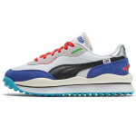 PUMA Style Rider Ride On 'Valge S&auml;rav Sinine' Meeste 372839-01 EU 44.5