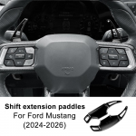Ford Mustang GT Dark Horse EcoBoost 2024 2025 2026 Autole Roolivahetuslabad K&auml;igukanginuppude Pikendused DSG Alumiiniumisulam must