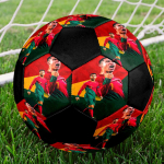 1 tk CR7 Jalgpall Suurus 5 Sisejalgpall Moodne V&auml;rviline Tagahoovi M&auml;ng - Suurep&auml;rane Spordif&auml;nnidele Kingitus HE30