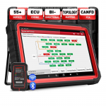Launch X431 PRO3S+ V5.0 CAN FD Diagnostikavahend Masin K&otilde;igile Autodele OBD2 EOBD Skanner ECU Kodeerimine 12V S&otilde;idukid Skaneerimist&ouml;&ouml;riistad 10 Battery Powered