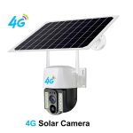 8MP p&auml;ikesepatareiga kaamera 4G SIM/WIFI v&auml;listingimustes PIR inimese tuvastusega juhtmevaba kaamera energias&auml;&auml;stlik veekindel CCTV koduvalve kaitse PTZ kaamera 4G Camera