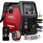 ARCCAPTAIN Euroopa standardne MIG205Pro MIG-keevitusseade 205A 230V Alumiinium 6-in-1 Professionaalne keevitusseade MIG-keevitusmasin 1010EU00206 200 A