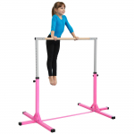 K&otilde;rgusreguleeritav v&otilde;imlemise horisontaaltoru lastele, laste juunioride kiip k&otilde;rge latt fitness, roosa 194 x 121 x 150 cm roosa