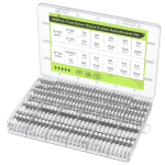 360 tk kiirelt l&auml;bi p&otilde;levad klaassikud Assortii komplekt 24 v&auml;&auml;rtust Autoklaassikud Assortii komplekt 250V 0.5A-25A 5x20mm 6x30mm Klaassikud gray