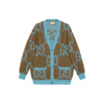GUCCI Pullover Naiste Sinine Pruun Mitmev&auml;rviline 635160-XKBR9-2048 XS pruun