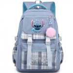 Kohandatud koomiksitr&uuml;kiga seljakott &otilde;pilastele - Suure mahutavusega Oxfordi kangast koolikott pehmendatud rihmadega, veekindel Backpack gray