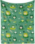 Konnad Tekk Kingitus Pehme Flanell Kerge Konnad Visketekk Lastele T&uuml;drukutele Poistele Aastaaegadeks Multikoomikite Loomad Tekid S 75x100cm (30x40inch) multi