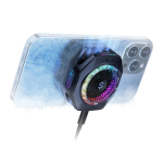 Black Shark Mag-Cooler 5 Pro Magnetiline Pooljuhtjahutusega Tagak&uuml;lje Klamber Mobiiltelefoni Radiaator must