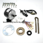 Elektrit&otilde;ukeratta DIY komplekt: Maastikus&otilde;idu t&otilde;ukeratas, kolmerattaline jalgratas ja rulaplaat MY1016-250W350V-ga 250W 12V Thumb Sprocket Kit (Different Thumb) gray