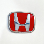 Honda Auto H Logo Embleem Kapott Esiv&otilde;re Tagumine Pagasiruum Rooliratas Embleem Honda Civic Fit City Accord Fit VEZEL HRV Odyssey jaoks Honda&113mmX92mm-SNW003