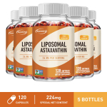 Xemenry - 24 mg liposomaalsed astaksantiini kapslid - Rakkude tervis 120*5