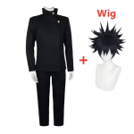 Jujutsu Kaisen Anime Fushiguro Megumi Cosplay Kost&uuml;&uuml;mid S&auml;rk P&uuml;ksid Halloweeni Peo &Uuml;likonna Komplekt L&Jujutsu Kaisen black