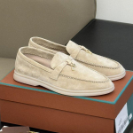 Euroopa Oa kingad Pehme Tald Veisenahast Mokassiinid - Hingavad Slip-on Vabaaja kingad Meestele ja Naistele 45 Custom No Return black