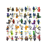 48 tk/komplekt Ninjago Minifiguurid Mini figuur Ehitusklotsid Laste M&auml;nguasjad