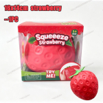 Hiiglaslik Juustu/Virsiku//Maasika Kujuline Squishy Jumbo Aeglaselt T&otilde;usev Stressipall M&auml;nguasjad Aeglaselt T&otilde;usev Pehme Puuvilja M&auml;nguasi Stressi Leevendav Squishy pink