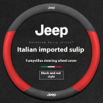 Jeep Grand Cherokee Wrangler JK Renegade Patriot Commander Compass Gladiator Wagoneer Auto Suede Ventileeritav Roolikate