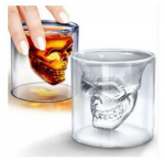 25ml Mini Fashion Skull Head Shot Glass L&otilde;bus loominguline disainer Crystal Party Vodka Wine Cup Kingitused