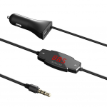 Dodocooli juhtmeta FM-saatja raadio auto k&auml;ed-vabad funktsioon + USB-laadija
