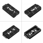 PU-70H 70 mm kiirkinnitusega QR-plaat koos kinnitusaasaga Arca Swiss statiivi jaoks 50mm