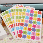 Fantastiline 10 lehte, naeratust&auml;htede kleebis, koolilapsed lapsed, &otilde;petaja, preemia, armas kleebis one size