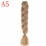 XINRAN Ombre Jumbo Braids s&uuml;nteetilised punutud juuksed lastele