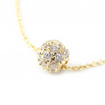 Les Tr&eacute;sors De Lily [H0511] - Bracelet Plaqu&eacute; or 'Sissi' blanc valge