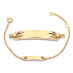 Les Tr&eacute;sors De Lily [L4329] - kullatud &auml;&auml;rekett  Bambino  - 17x4 mm kuld