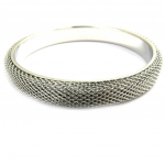 Les Tr&eacute;sors De Lily [M1945] - Bracelet 'Chor&eacute;graphie' argent&eacute; h&otilde;be