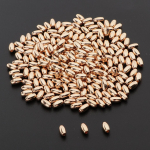 100 t&uuml;kki metallist ovaalsed lahtised vahehelmed ehete valmistamine 18K kuldseks 1